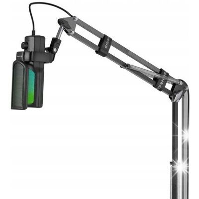 Inny producent Mikrofon Genesis Radium 251 USB Ramię Czarny / NGM-2354 Inny producent Mikrofon Genesis Radium 251 USB Ramię Czarny / NGM-2354