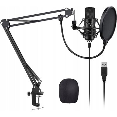 Inny producent MIKROFON KARDIOIDALNY USB STOJAK FILTR YOTTON Inny producent MIKROFON KARDIOIDALNY USB STOJAK FILTR YOTTON
