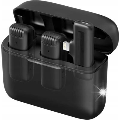Inny producent MIKROFON KRAWATOWY BEZPRZEWODOWY USB-C + ETUI Inny producent MIKROFON KRAWATOWY BEZPRZEWODOWY USB-C + ETUI