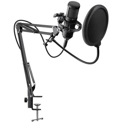 Inny producent Mikrofon przewodowy Defender SPACE GMC 450 ze statywem STREAM strumieniowy USB Inny producent Mikrofon przewodowy Defender SPACE GMC 450 ze statywem STREAM strumieniowy USB
