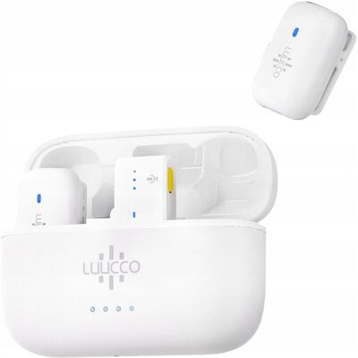 Inny producent Mini Bezprzewodowy Mikrofon Krawatowy 100m Do Telefonu Usb Type-c Usb-c / Minipods K2 / Biały Inny producent Mini Bezprzewodowy Mikrofon Krawatowy 100m Do Telefonu Usb Type-c Usb-c / Minipods K2 / Biały