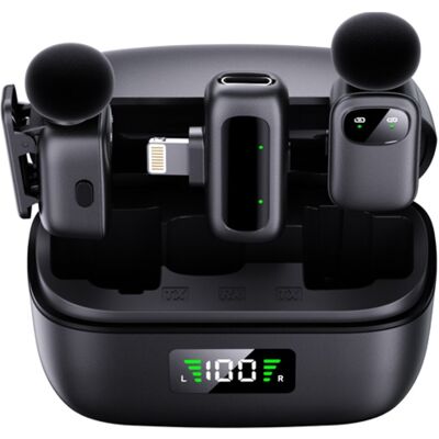 AMT Mini Zestaw Mikrofon do Telefonu Bezprzewodowy Krawatowy Usb-C Iphone AMT Mini Zestaw Mikrofon do Telefonu Bezprzewodowy Krawatowy Usb-C Iphone