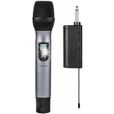 Inny producent PROFESJONALNY MIKROFON BEZPRZEWODOWY KARAOKE MONO JACK 6.3 Z ODBIORNIKIEM Inny producent PROFESJONALNY MIKROFON BEZPRZEWODOWY KARAOKE MONO JACK 6.3 Z ODBIORNIKIEM