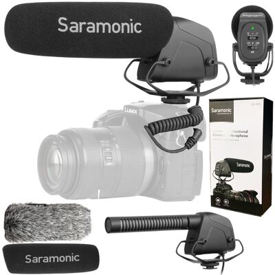 Saramonic Sr-Vm4 Mikrofon Pojemnościowy Do Aparatów I Kamer Saramonic Sr-Vm4 Mikrofon Pojemnościowy Do Aparatów I Kamer