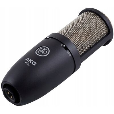 Inny producent AKG P220 wielkomembranowy mikrofon pojemnościowy uchwyt antywstrząsowy Inny producent AKG P220 wielkomembranowy mikrofon pojemnościowy uchwyt antywstrząsowy