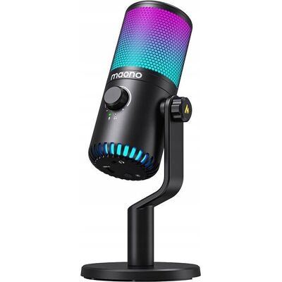 Inny producent MAONO MIKROFON GAMINGOWY DM30RGB DO KOMPUTER LAPTOP STREAMING PODŚWIETLENIE / Maono Inny producent MAONO MIKROFON GAMINGOWY DM30RGB DO KOMPUTER LAPTOP STREAMING PODŚWIETLENIE / Maono