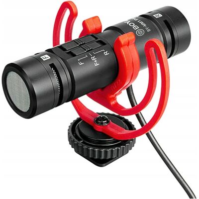 Inny producent Mikrofon Boya BY-MM1 PRO Mini Shotgun Inny producent Mikrofon Boya BY-MM1 PRO Mini Shotgun