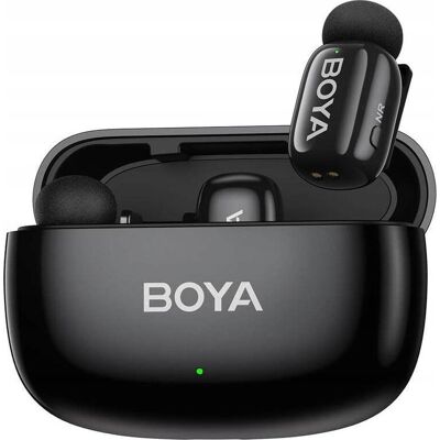 Inny producent Podwójny Bezprzewodowy mikrofon BOYA Mini-14 USB-C + Etui ładujące Inny producent Podwójny Bezprzewodowy mikrofon BOYA Mini-14 USB-C + Etui ładujące