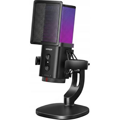 Inny producent UGREEN MIKROFON CM581 DO KOMPUTERA Z USB-C 24-BIT 96KHZ Z RGB DO NAGRYWANIA / Ugreen Inny producent UGREEN MIKROFON CM581 DO KOMPUTERA Z USB-C 24-BIT 96KHZ Z RGB DO NAGRYWANIA / Ugreen