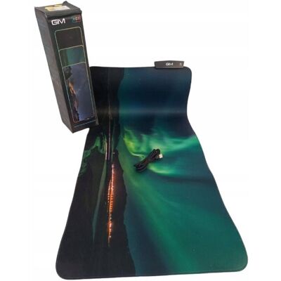 Inny producent GAMINGOWA PODKŁADKA POD MYSZ GIM LED USB 90x40 cm Inny producent GAMINGOWA PODKŁADKA POD MYSZ GIM LED USB 90x40 cm