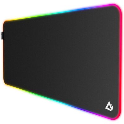Aukey KM-P7 RGB XXL gamingowa podkładka pod mysz i klawiaturę 900x400x4mm wodoodporna gumowany spód aplikacja G-aim Control Center Aukey KM-P7 RGB XXL gamingowa podkładka pod mysz i klawiaturę 900x400x4mm wodoodporna gumowany spód aplikacja G-aim Control Center
