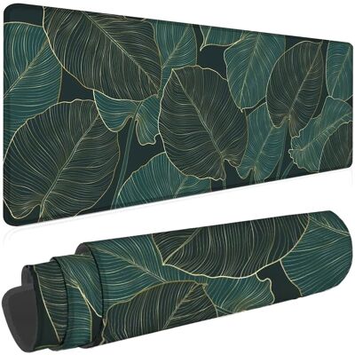 Inny producent Podkładka Na Biurko Pod Myszkę Mysz Klawiaturę Mata Ochronna Antypoślizgowa Gamingowa Xl 80x40 Cm Alogy Liście Big Leaves Inny producent Podkładka Na Biurko Pod Myszkę Mysz Klawiaturę Mata Ochronna Antypoślizgowa Gamingowa Xl 80x40 Cm Alogy Liście Big Leaves
