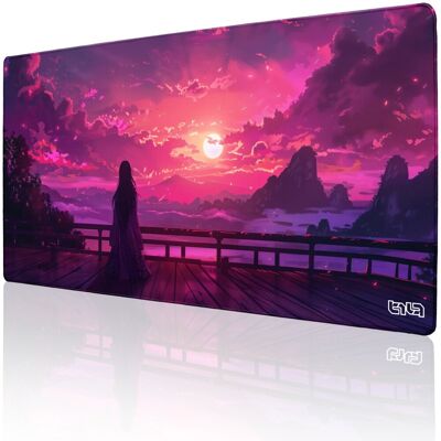 Podkładka Pod Klawiaturę Eternal Twilight 100x50 Tilt Duża Antypoślizgowa Podkładka Pod Klawiaturę Eternal Twilight 100x50 Tilt Duża Antypoślizgowa