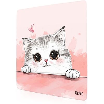 Podkładka Pod Mysz Myszkę Kitty Catty 50x50 Tilt Xl Antypoślizgowa Podkładka Pod Mysz Myszkę Kitty Catty 50x50 Tilt Xl Antypoślizgowa