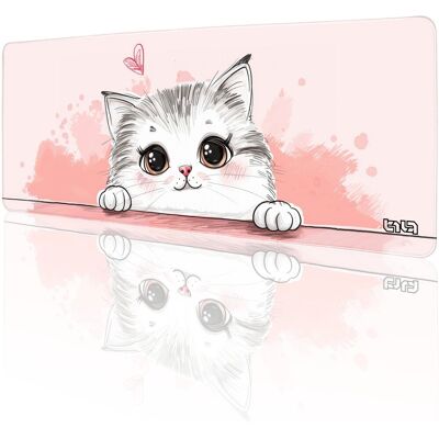 Podkładka Pod Mysz Myszkę Kitty Catty 80x30 Tilt Wytrzymała Xl Dla Gracza Podkładka Pod Mysz Myszkę Kitty Catty 80x30 Tilt Wytrzymała Xl Dla Gracza