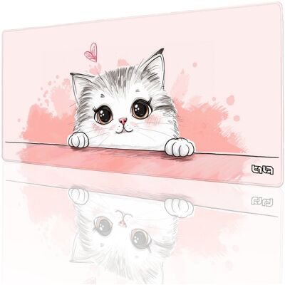 Podkładka Pod Mysz Myszkę Kitty Catty 90x40 Tilt Dla Gracza Xl Na Biurko Podkładka Pod Mysz Myszkę Kitty Catty 90x40 Tilt Dla Gracza Xl Na Biurko