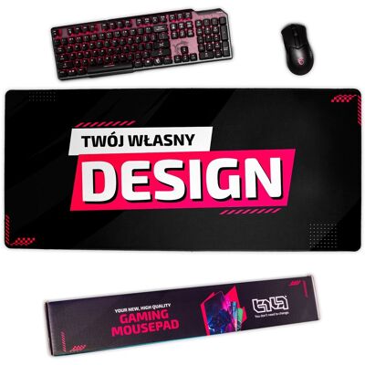 Inny producent Podkładka Pod Mysz Z Własnym Nadrukiem 90x40 Inny producent Podkładka Pod Mysz Z Własnym Nadrukiem 90x40