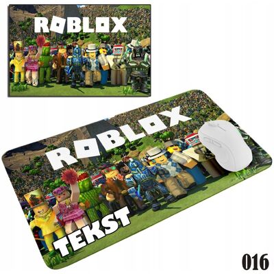 Inny producent PODKŁADKA POD MYSZKĘ MYSZ WZORY DO WYBORU - ROBLOX GRY 29x36cm Inny producent PODKŁADKA POD MYSZKĘ MYSZ WZORY DO WYBORU - ROBLOX GRY 29x36cm