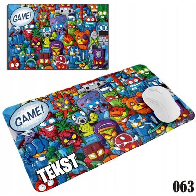 Inny producent PODKŁADKA POD MYSZKĘ MYSZ WZORY DO WYBORU - SUPER ZINGS GRY BAJKI 29x36cm Inny producent PODKŁADKA POD MYSZKĘ MYSZ WZORY DO WYBORU - SUPER ZINGS GRY BAJKI 29x36cm