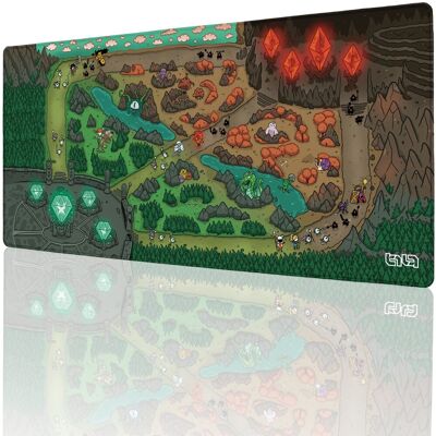 Podkładka Pod Myszkę Xxl Kreskówkowa Moba 90x40 Tilt Wytrzymała Na Biurko Podkładka Pod Myszkę Xxl Kreskówkowa Moba 90x40 Tilt Wytrzymała Na Biurko