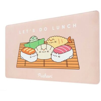 Grupo Erik Podkładka Pod Myszkę Z Ekoskóry Pusheen Sushi Roll Podkładki Na Biurko Gamingowe 60x35 Cm Grupo Erik Podkładka Pod Myszkę Z Ekoskóry Pusheen Sushi Roll Podkładki Na Biurko Gamingowe 60x35 Cm
