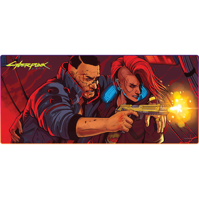 Good Loot Cyberpunk 2077 The Heist Rgb Xl Podkładka Pod Mysz Good Loot Cyberpunk 2077 The Heist Rgb Xl Podkładka Pod Mysz