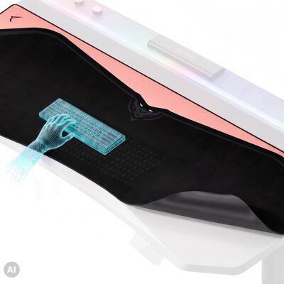 Domator24 Podkładka Gamingowa Na Biurko Ochronna, Duża Diablo X-Forge Black Akira Pink 160 X 60 Cm Domator24 Podkładka Gamingowa Na Biurko Ochronna, Duża Diablo X-Forge Black Akira Pink 160 X 60 Cm