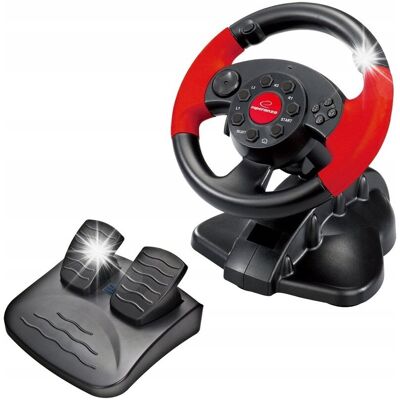 Inny producent KIEROWNICA DO GIER Z WIBRACJAMI GAMINGOWA KOMPUTEROWA PC PS2 PS3 Inny producent KIEROWNICA DO GIER Z WIBRACJAMI GAMINGOWA KOMPUTEROWA PC PS2 PS3