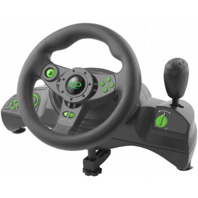 Kierownica ESPERANZA Nitro EGW102, PC, PS3, czarny Kierownica ESPERANZA Nitro EGW102, PC, PS3, czarny