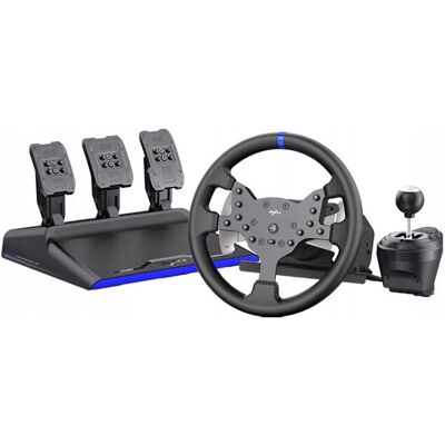 Inny producent Kierownica Pxn-V99 Z Pedałami I Skrzynią Biegów Pc Ps4 Xbox Switch 900° Inny producent Kierownica Pxn-V99 Z Pedałami I Skrzynią Biegów Pc Ps4 Xbox Switch 900°