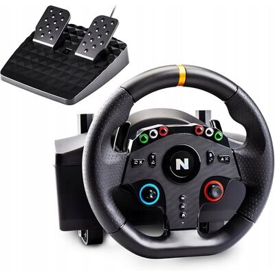 Inny producent Kierownica Wyścigowa I Pedały Pc, Ps4, Xbox One, Xbox Series X/s, Switch Inny producent Kierownica Wyścigowa I Pedały Pc, Ps4, Xbox One, Xbox Series X/s, Switch