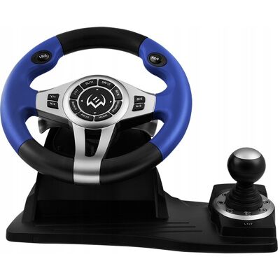 SVEN PTE LTD SVEN GC-W600 Kierownica Gamingowa 270° + Drążek + Pedały PC/PS3 SVEN PTE LTD SVEN GC-W600 Kierownica Gamingowa 270° + Drążek + Pedały PC/PS3
