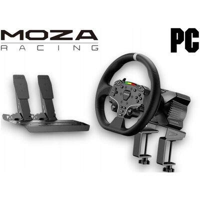 Inny producent Zestaw Moza Racing R3 Baza Direct Drive Kierownica Es Pedały Srp Lite Pc Inny producent Zestaw Moza Racing R3 Baza Direct Drive Kierownica Es Pedały Srp Lite Pc