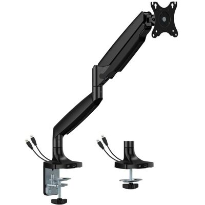 Biurkowy uchwyt na monitor Ramię do monitora 17-45' Spacetronik SPAS110B Biurkowy uchwyt na monitor Ramię do monitora 17-45' Spacetronik SPAS110B