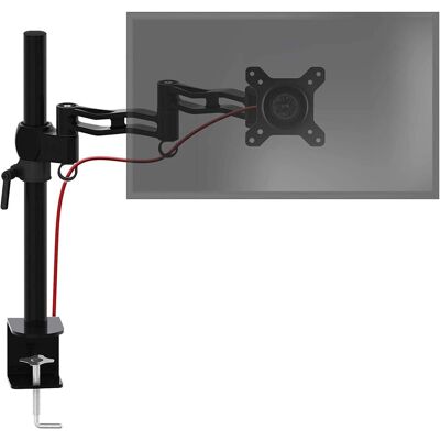 Duronic DM351X3 BK Uchwyt biurkowy do monitora 10 kg VESA 75 lub 100 regulacja monitora możliwość rozbudowy uchwytu Duronic DM351X3 BK Uchwyt biurkowy do monitora 10 kg VESA 75 lub 100 regulacja monitora możliwość rozbudowy uchwytu