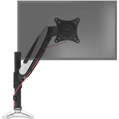 Duronic DM651X1 Uchwyt do monitora gazowy 1 ekran VESA 75 lub VESA 100 wieszak ramię do TV maks 8 kg Gaz monitor stojak regulacja mo.. Duronic DM651X1 Uchwyt do monitora gazowy 1 ekran VESA 75 lub VESA 100 wieszak ramię do TV maks 8 kg Gaz monitor stojak regulacja mo..