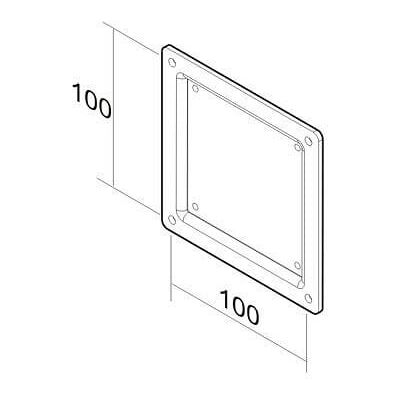 NewStar TV SET ACC VESA ADAPTER PLATE/10-30' FPMA-VESA100 NEOMOUNTS NewStar TV SET ACC VESA ADAPTER PLATE/10-30' FPMA-VESA100 NEOMOUNTS