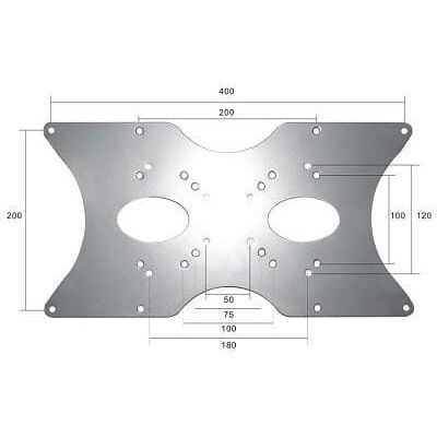 NewStar TV SET ACC VESA ADAPTER PLATE/22-52' FPMA-VESA400 NEOMOUNTS NewStar TV SET ACC VESA ADAPTER PLATE/22-52' FPMA-VESA400 NEOMOUNTS