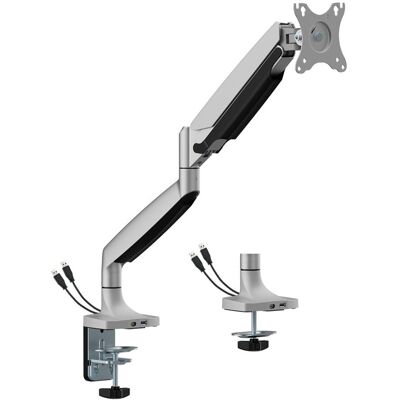 Uchwyt na monitor ramię do monitora USB A i C Spacetronik SPAS110S Uchwyt na monitor ramię do monitora USB A i C Spacetronik SPAS110S