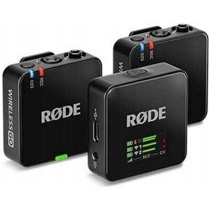 Rode Wireless GO III Dwukanałowy bezprzewodowy system mikrofonowy Rode Wireless GO III Dwukanałowy bezprzewodowy system mikrofonowy