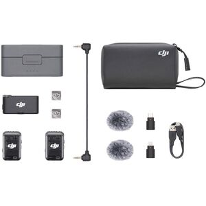 System mikrofonów bezprzewodowych DJI Mic 2 (2 TX + 1 RX) System mikrofonów bezprzewodowych DJI Mic 2 (2 TX + 1 RX)