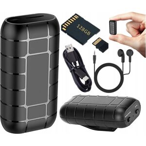 Inny producent Mały Mini Dyktafon Szpiegowski Najdłuższy Czas Nagrywania 500H 20 Dni 128Gb Inny producent Mały Mini Dyktafon Szpiegowski Najdłuższy Czas Nagrywania 500H 20 Dni 128Gb
