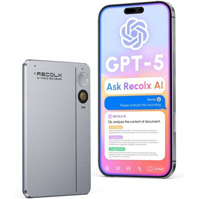 Inny producent Dyktafon AI Recolx JYDH-100 transkrypcja i podsumowania z ChatGPT 5.2 Inny producent Dyktafon AI Recolx JYDH-100 transkrypcja i podsumowania z ChatGPT 5.2