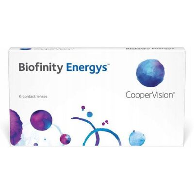 Biofinity Energys 6 szt. Soczewki. Moc: -1,00 Biofinity Energys 6 szt. Soczewki. Moc: -1,00