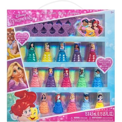 Disney Princess Lakier Wodny 15 szt Dziewczynki 3+ Prezent Disney Princess Lakier Wodny 15 szt Dziewczynki 3+ Prezent