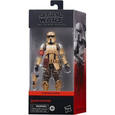 Hasbro Andor Shoretropper Gwiezdne Wojny Figurka Kolekcjonerska, Wielokolorowy, 15 cm Hasbro Andor Shoretropper Gwiezdne Wojny Figurka Kolekcjonerska, Wielokolorowy, 15 cm
