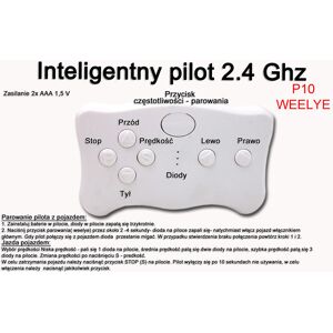 Super Pilot zdalnego sterowania w technologii 2.4 Ghz WEELYE Super Pilot zdalnego sterowania w technologii 2.4 Ghz WEELYE