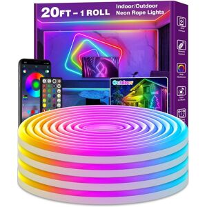 brak danych Taśma neonowa LED AILBTON 6 m, Pilot zdalnego sterowania, IP65 Wodoodporna brak danych Taśma neonowa LED AILBTON 6 m, Pilot zdalnego sterowania, IP65 Wodoodporna