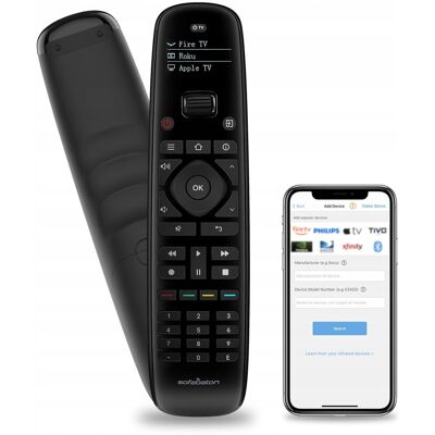 Inny producent Pilot uniwersalny SofaBaton U2 czarny programowalny OLED Inny producent Pilot uniwersalny SofaBaton U2 czarny programowalny OLED
