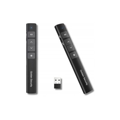 producent niezdefiniowany Prezenter Laserowy USB Pilot Bezprzewodowy Laserowy Wskaznik 2,4 GHz producent niezdefiniowany Prezenter Laserowy USB Pilot Bezprzewodowy Laserowy Wskaznik 2,4 GHz